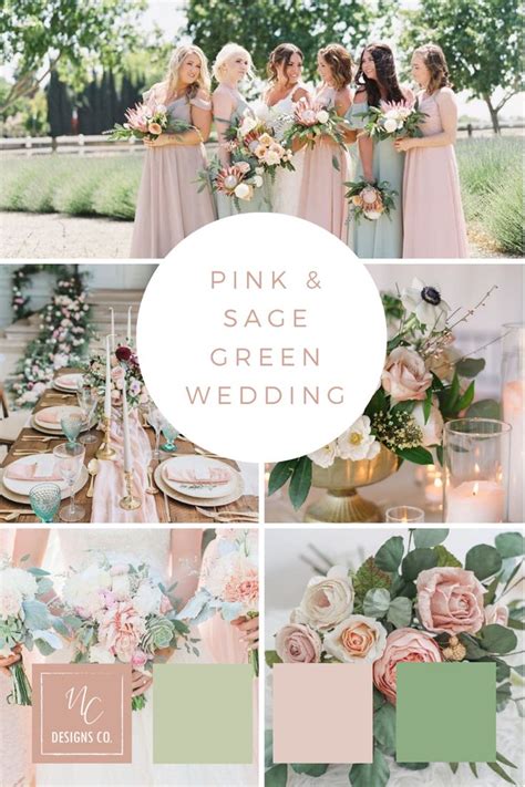 Sage And Blush Wedding Colors